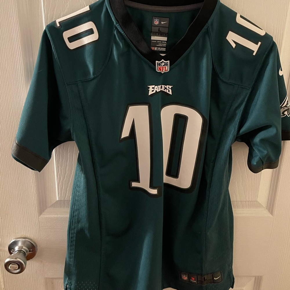 Eagles “10” desean jackson jersey size LARGE